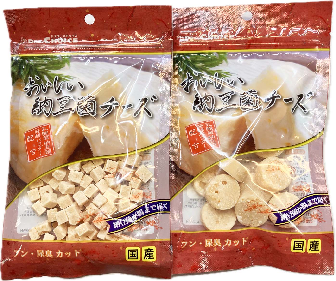 ※アウトレット※ドクターズチョイス　おいしい納豆菌チーズ【丸型・キューブ】100g【賞味期限2026年12月1日】