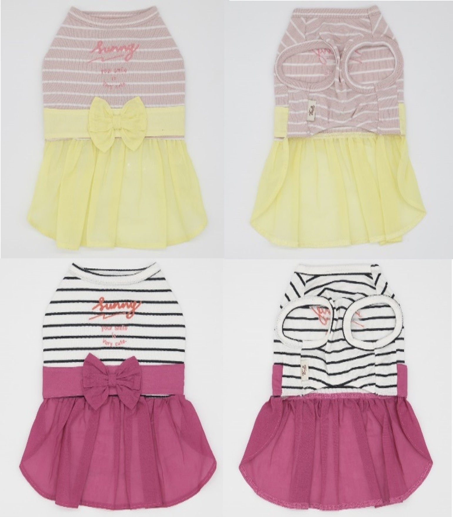 ハヤブサ LGW343 ボーダーワンピース