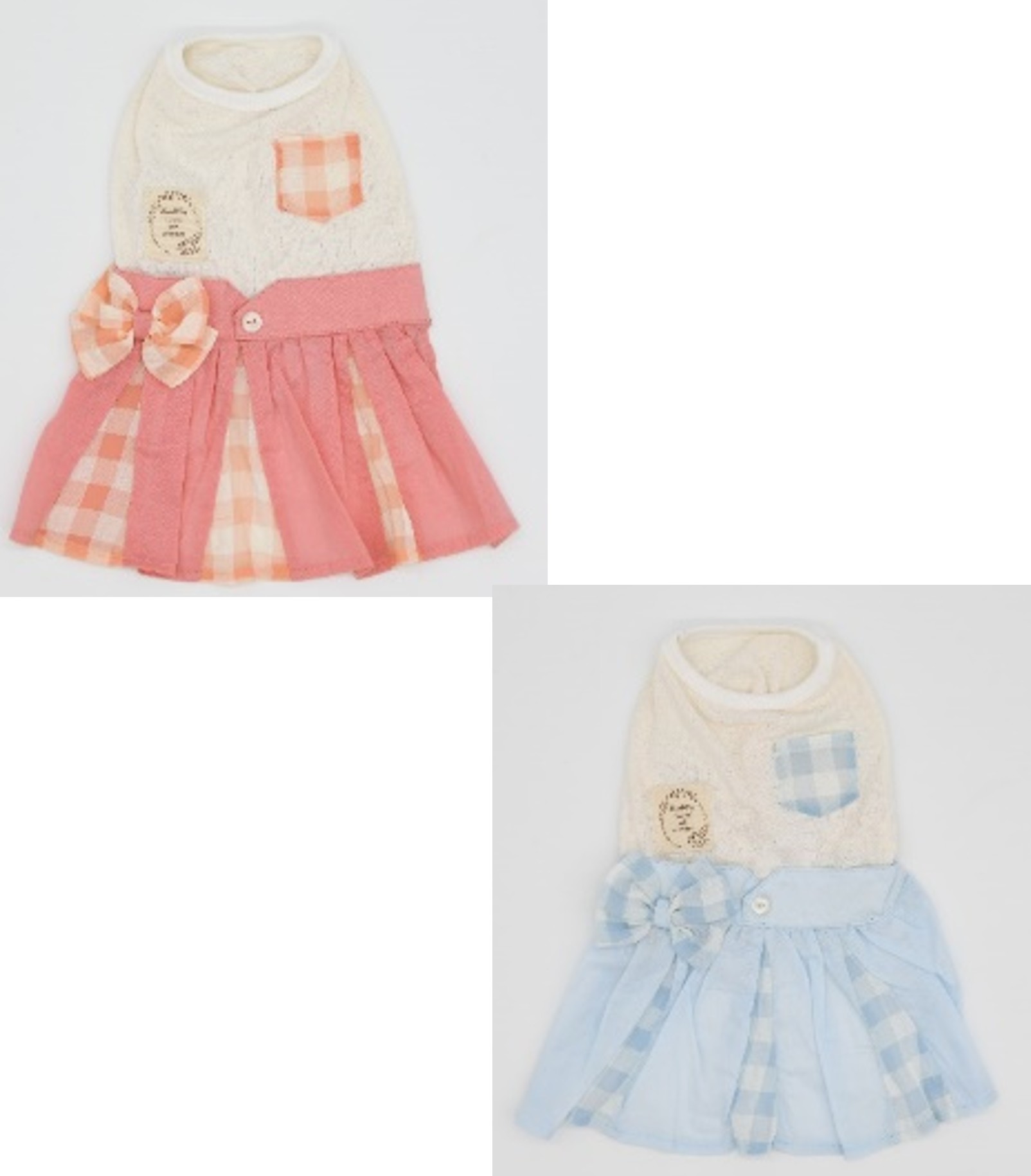 ハヤブサ  LOG308 切替フレアワンピース