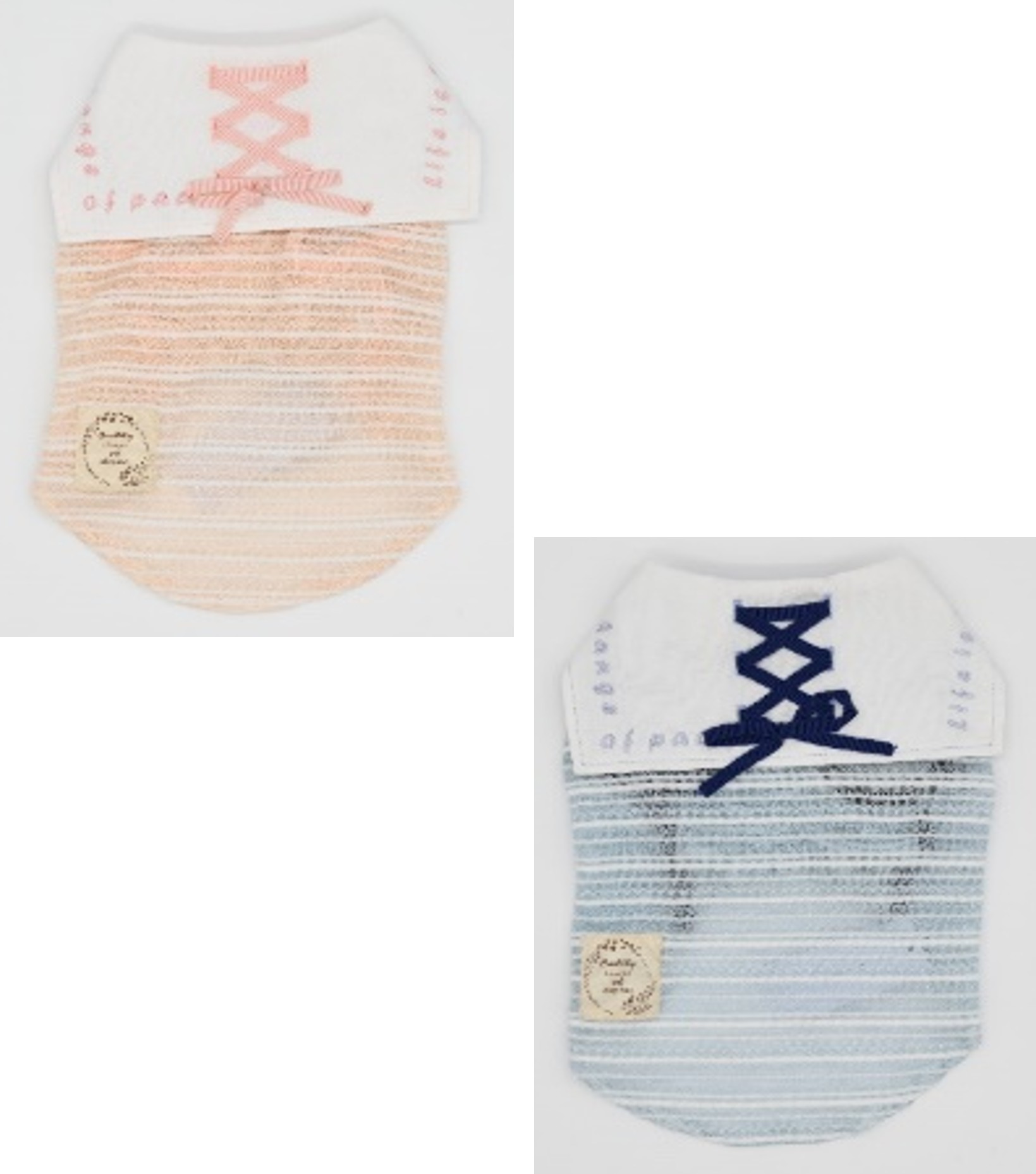 ハヤブサ  LOG309 編み上げセーラーノースリーブ