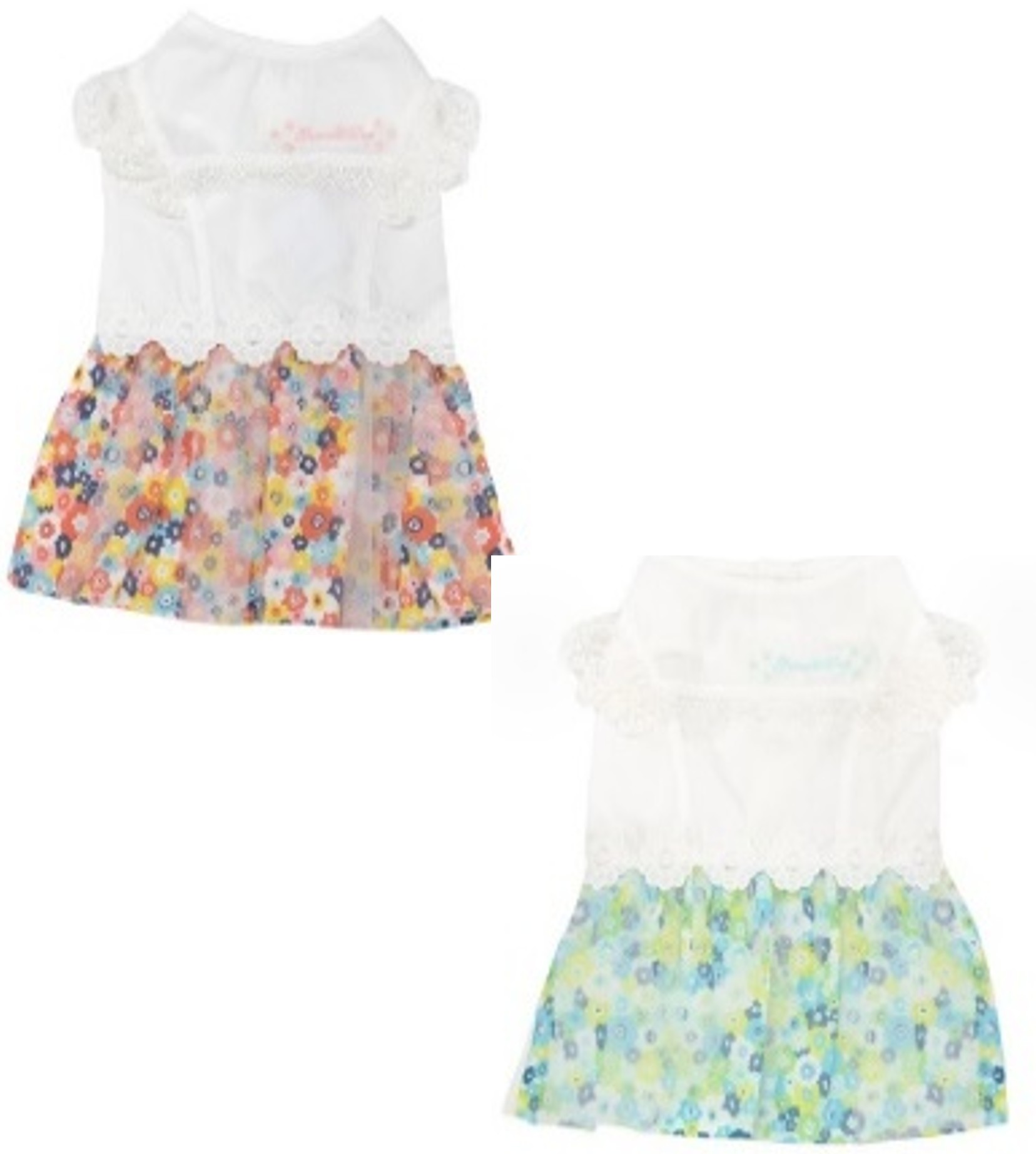 ハヤブサ  LOG304  肩レースシャツワンピース