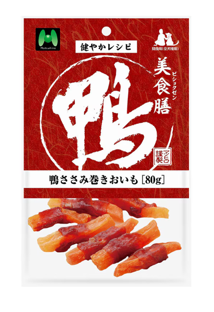 マツヒロ 美食膳 鴨ささみ巻きおいも 80g