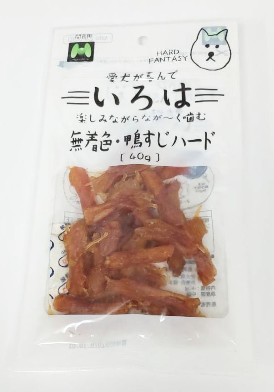 マツヒロ いろは 無添加・鴨すじﾊｰﾄﾞ 40g