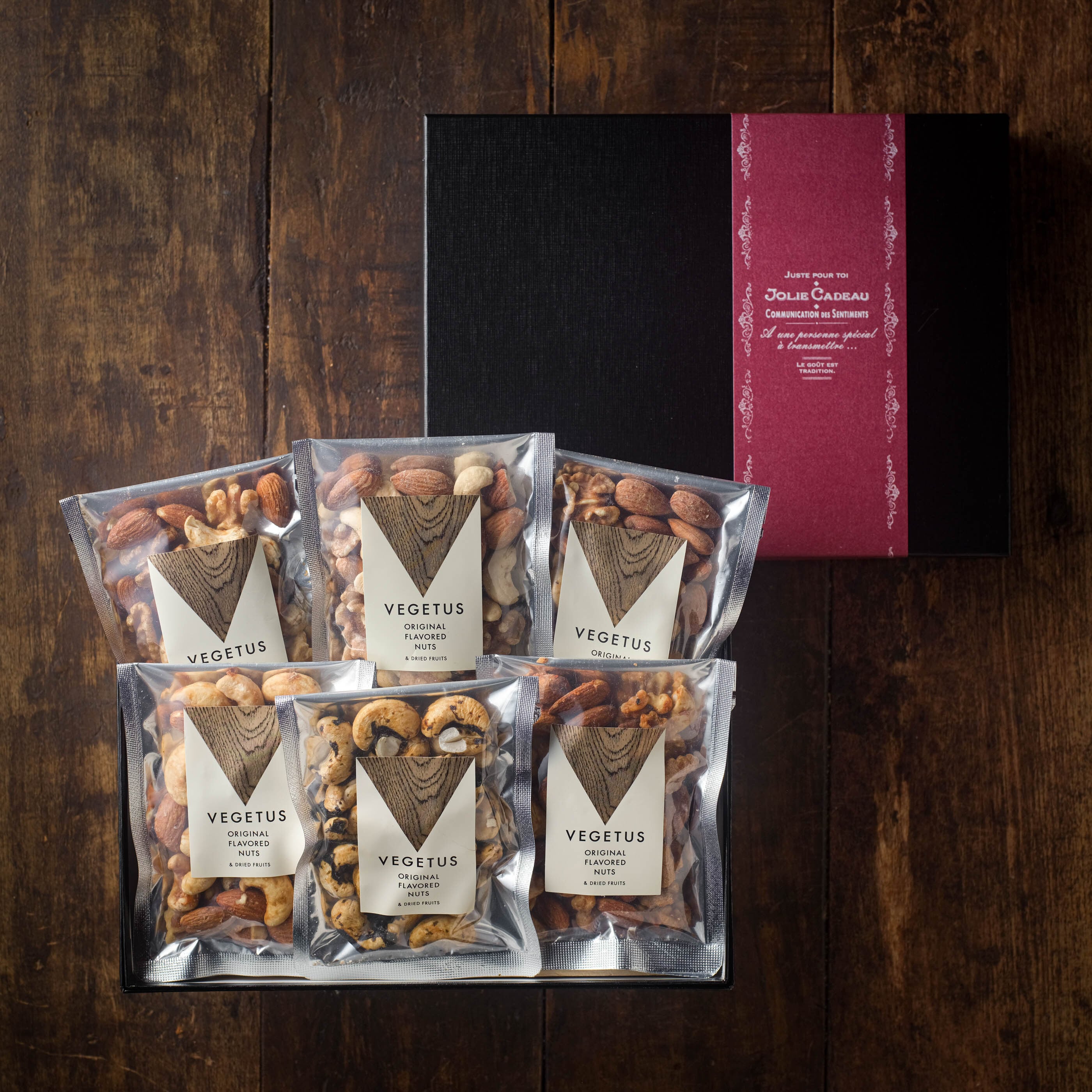 【東北テロワール フレーバーナッツギフト〈黒貼り箱入り〉】