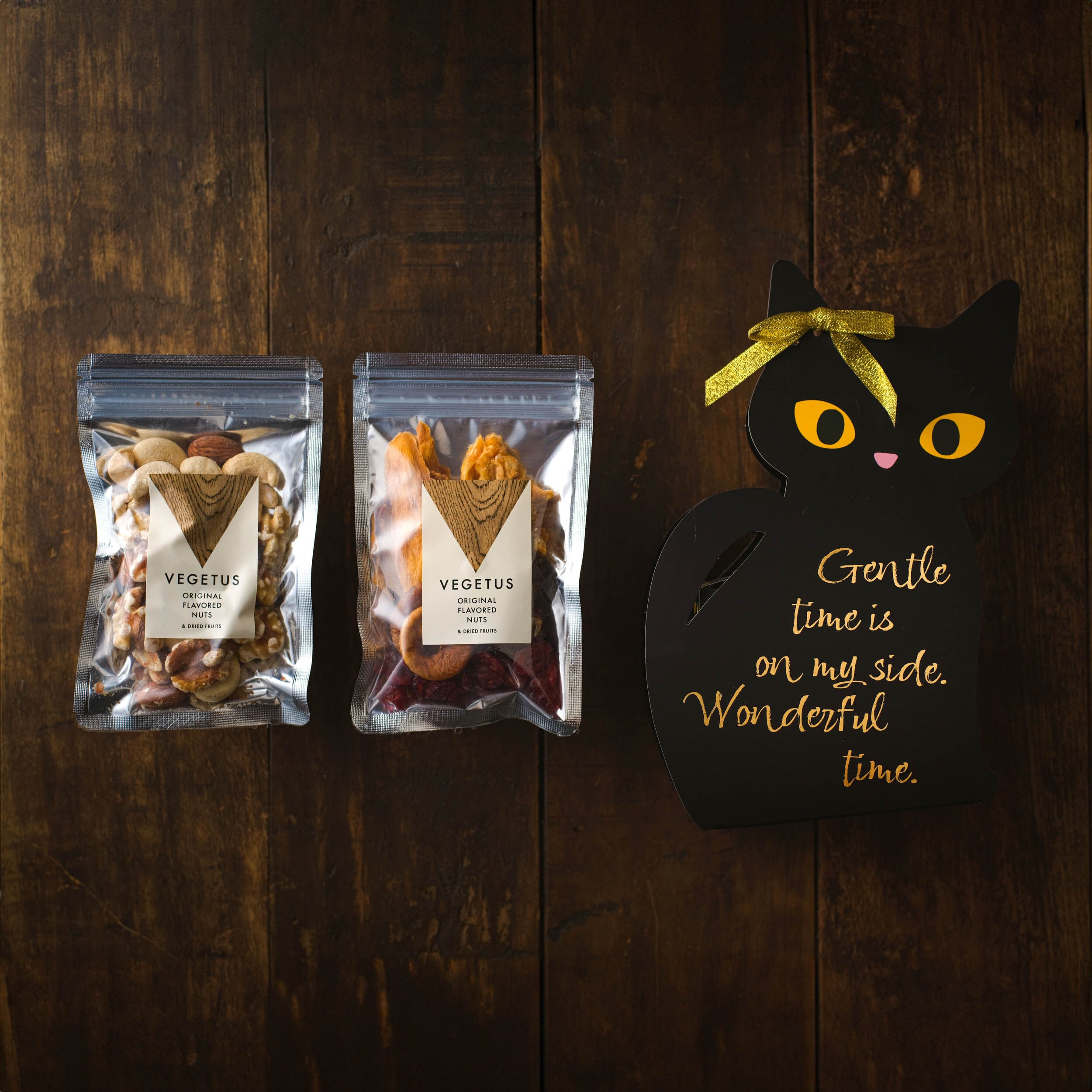 猫好きさんへプレゼント！猫ラッピングおやつセット