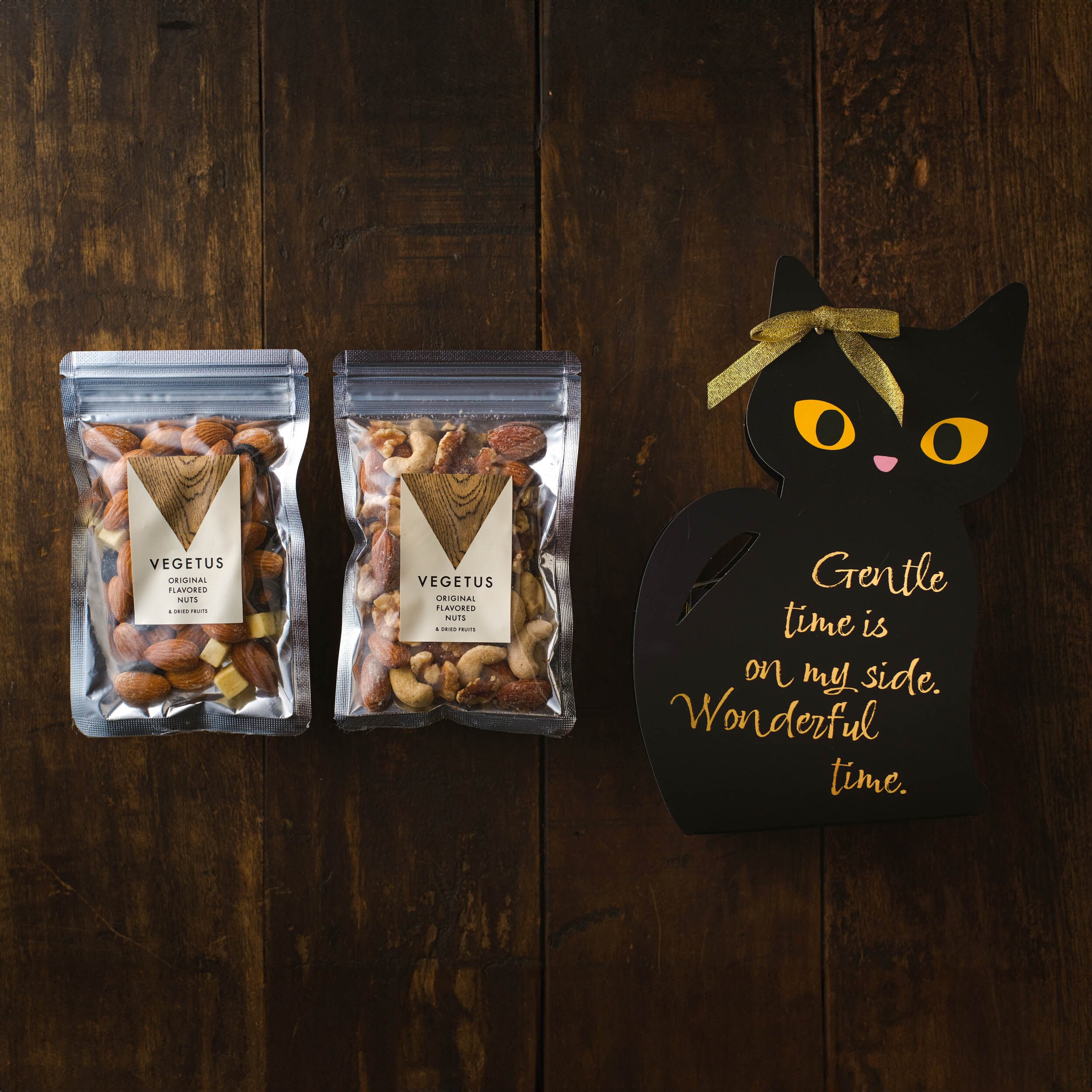 猫好きさんへプレゼント！猫ラッピングおつまみセット