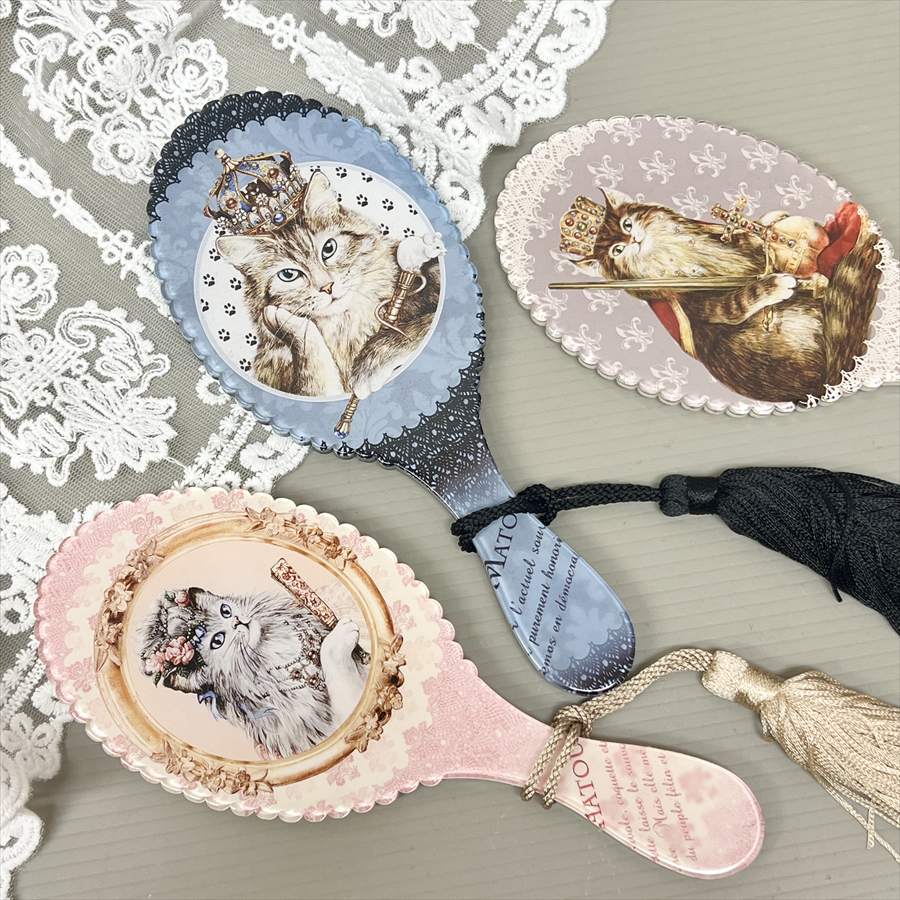 ＜セブリーヌキャット＞ハンドミラー