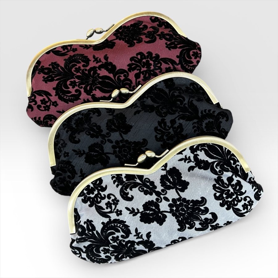 日本製 アラベスクプレミアム フロッキープリント グラスケース