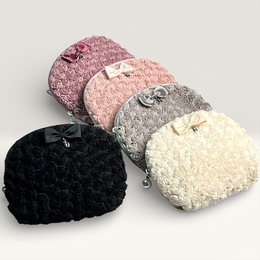 ミニローズ シェルポーチ