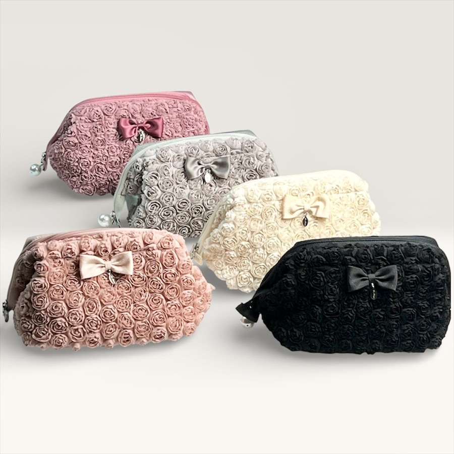 ミニローズ 口金ポーチ
