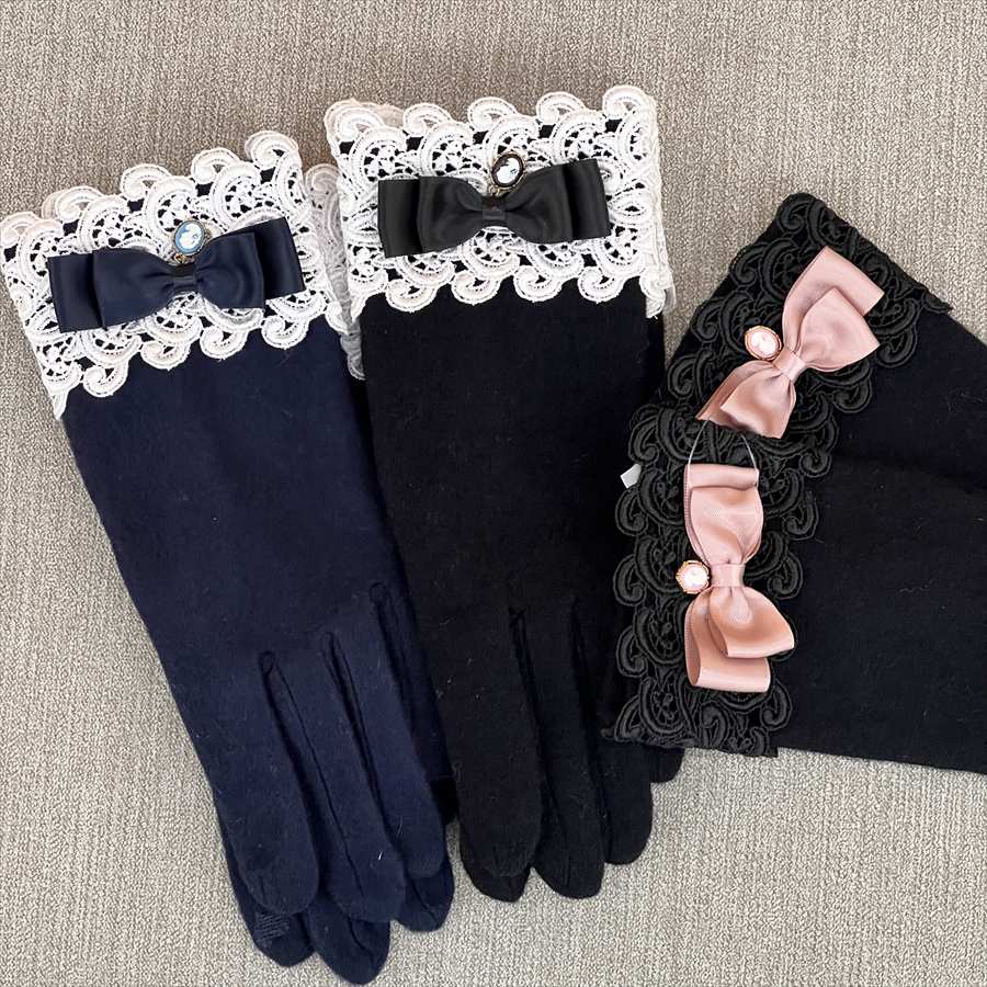 ノーブルカメオリボングローブ