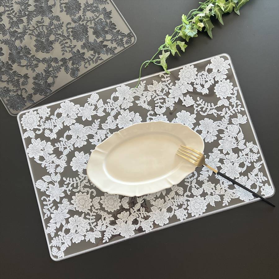 2色展開 エレガント プレースマット 30.5×45.5cm