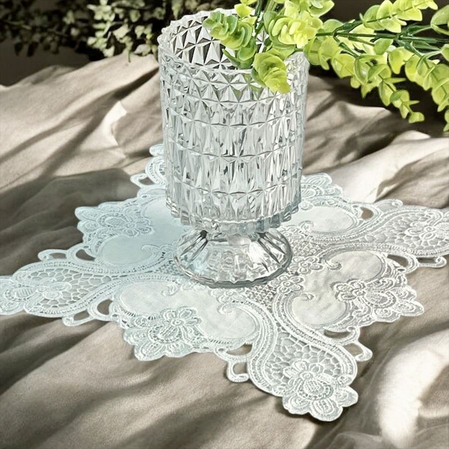 クラシックレース ドイリー 30×30cm