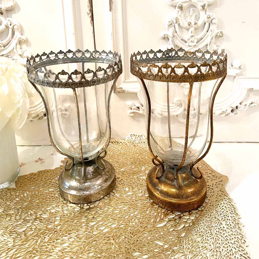 2色展開 クラシック ガラス花瓶