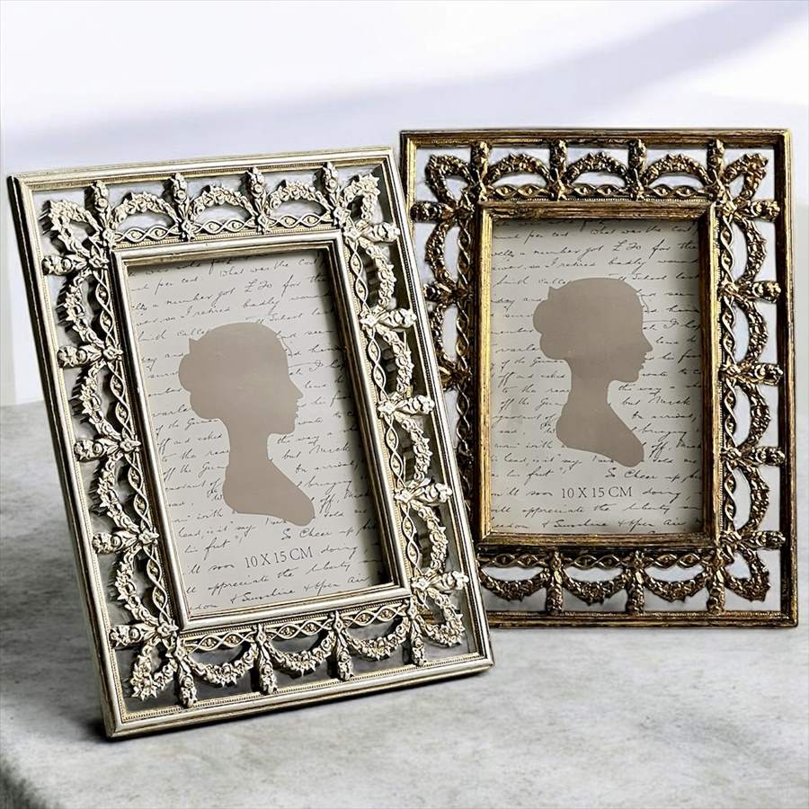 アンティーク調フォトフレーム 18×23cm