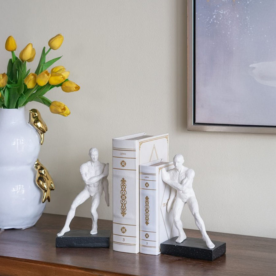 ブックエンド ジムナスト 高さ25cm