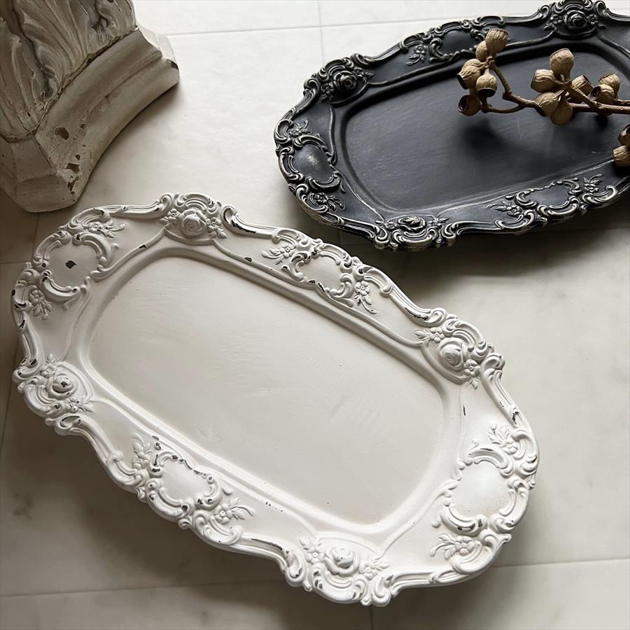 2色展開☆クラシック・トレイ トレー 収納 小物入れ