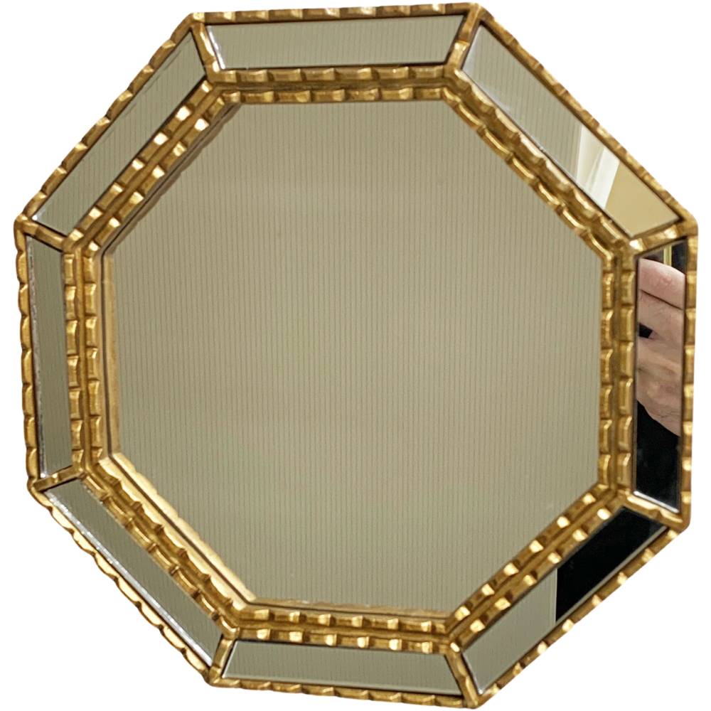クラシック・八角ミラー・風水・壁掛け・オクト