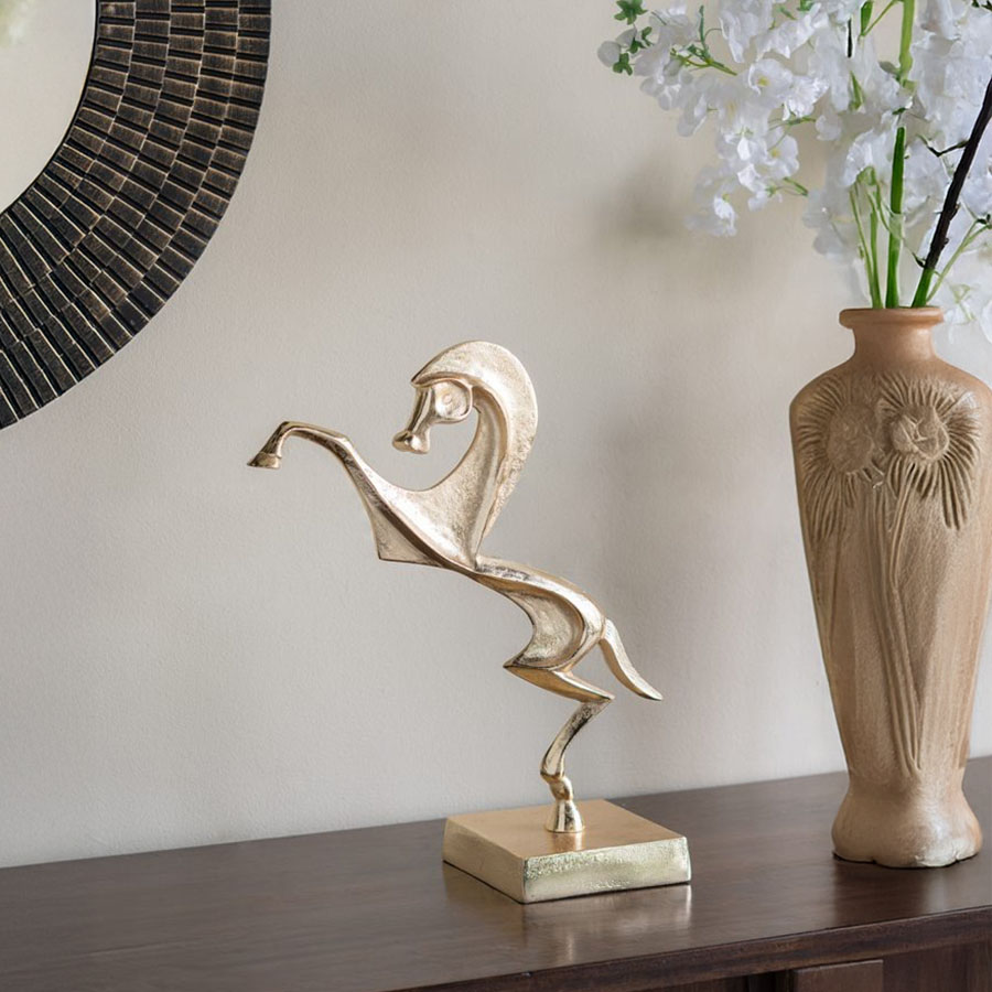 ホース オブジェ 高さ45cm