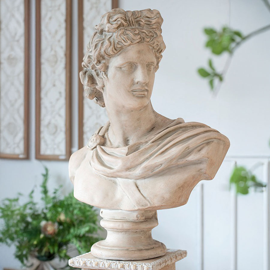 胸像 オブジェ 高さ85cm