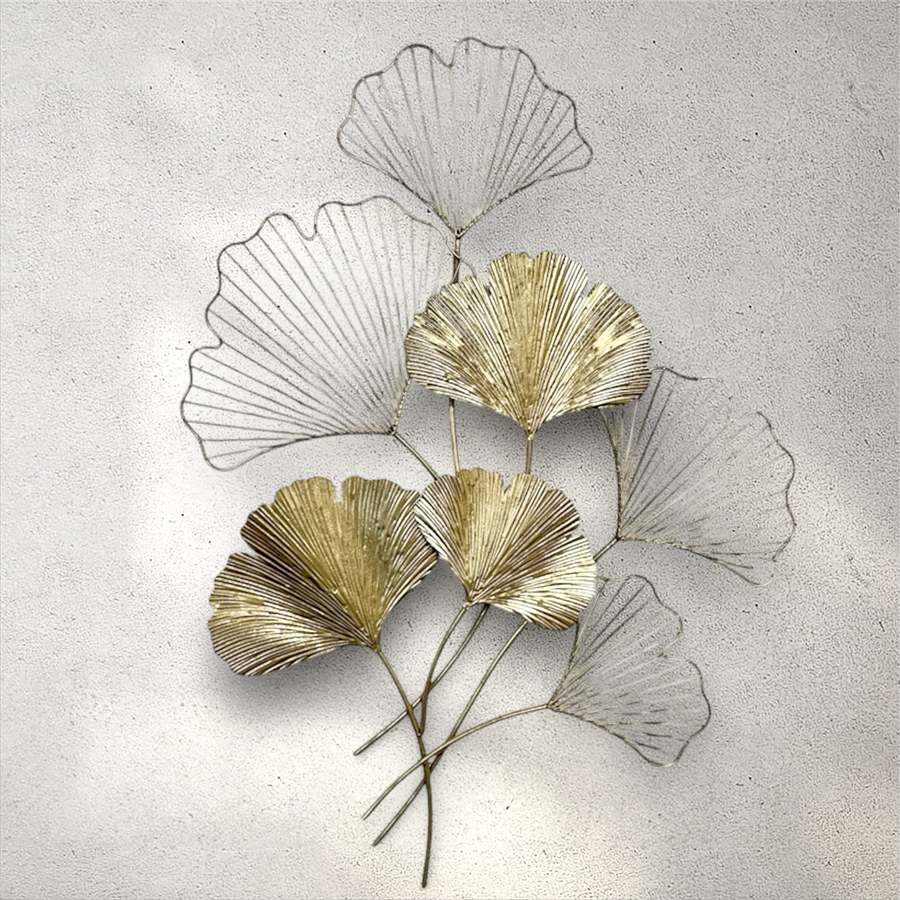 アイアン ウォールデコレーション リーフ