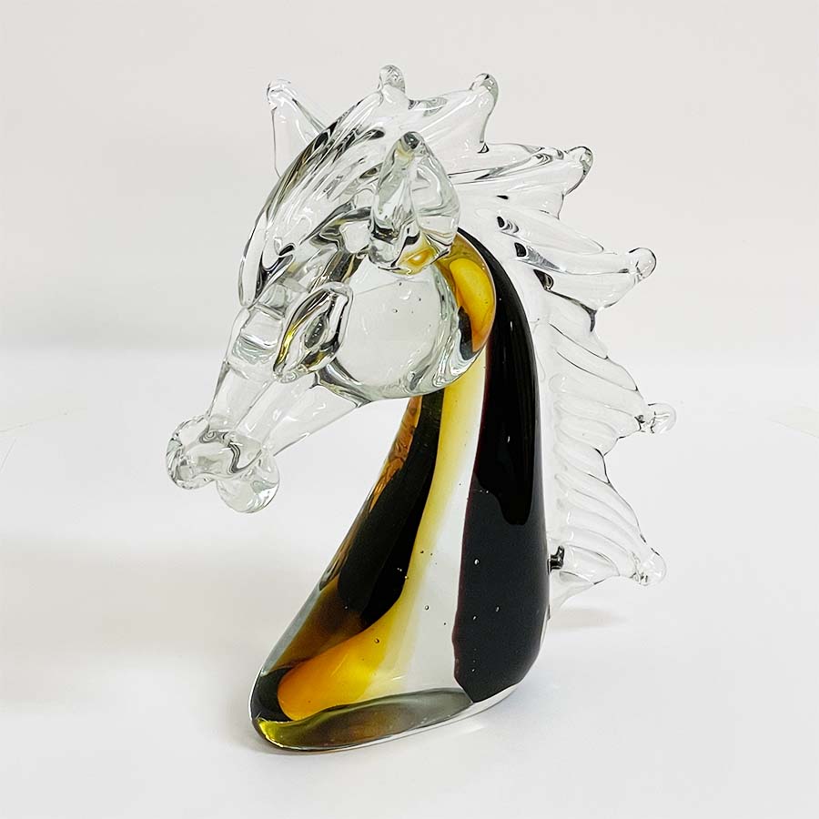 ガラス ホース オブジェ