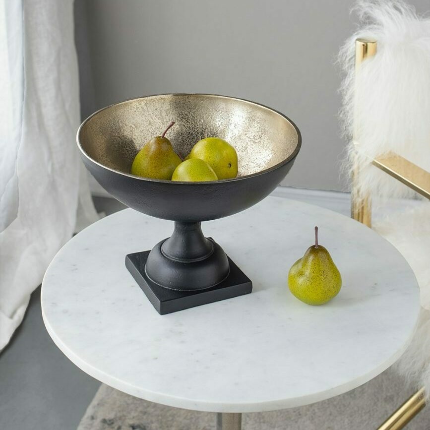 クラシックモダン・コンポート・アルミニウム ラウンドボウル