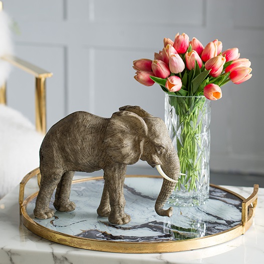 アニマル・エレファント・置物・ゾウ・風水・縁起物
