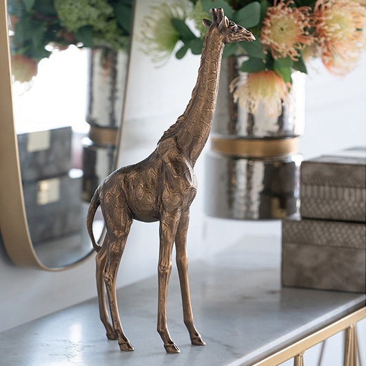 アニマル・キリン・置物