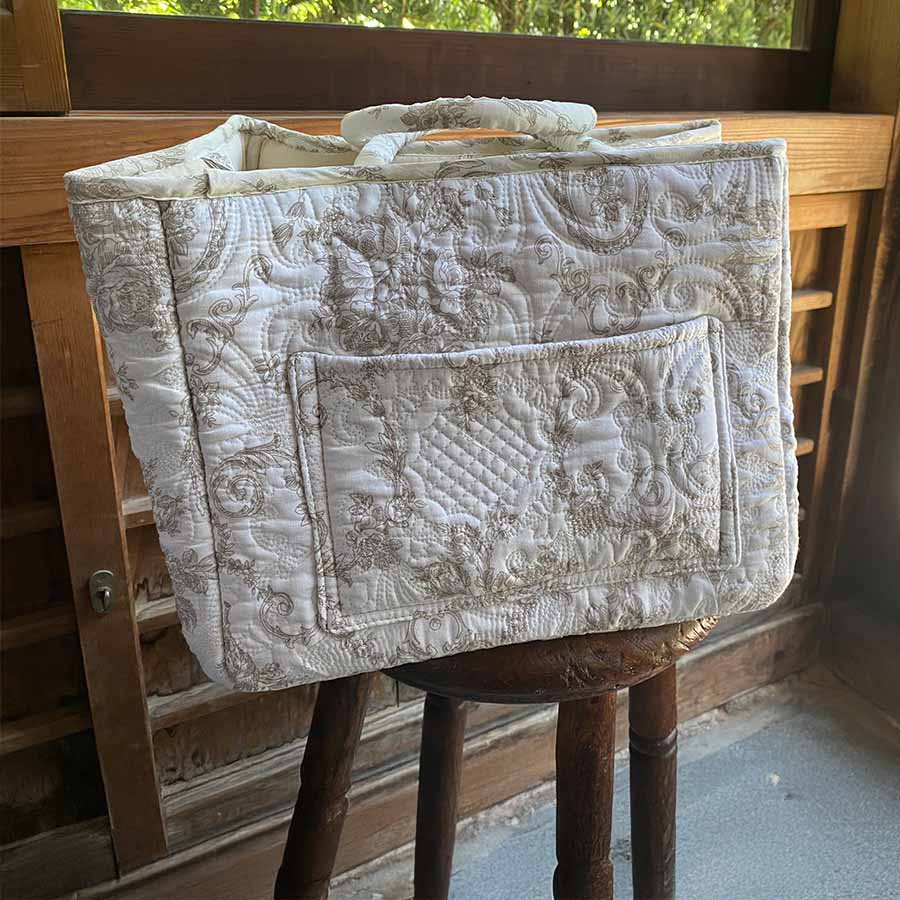 ソフトバスケット fina beige フィナベージュキルトシリーズ