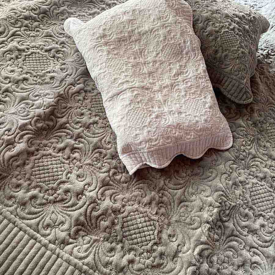 【3サイズ展開】マルチカバー  argentee grise flannel アルジョンテグリーズフランネル