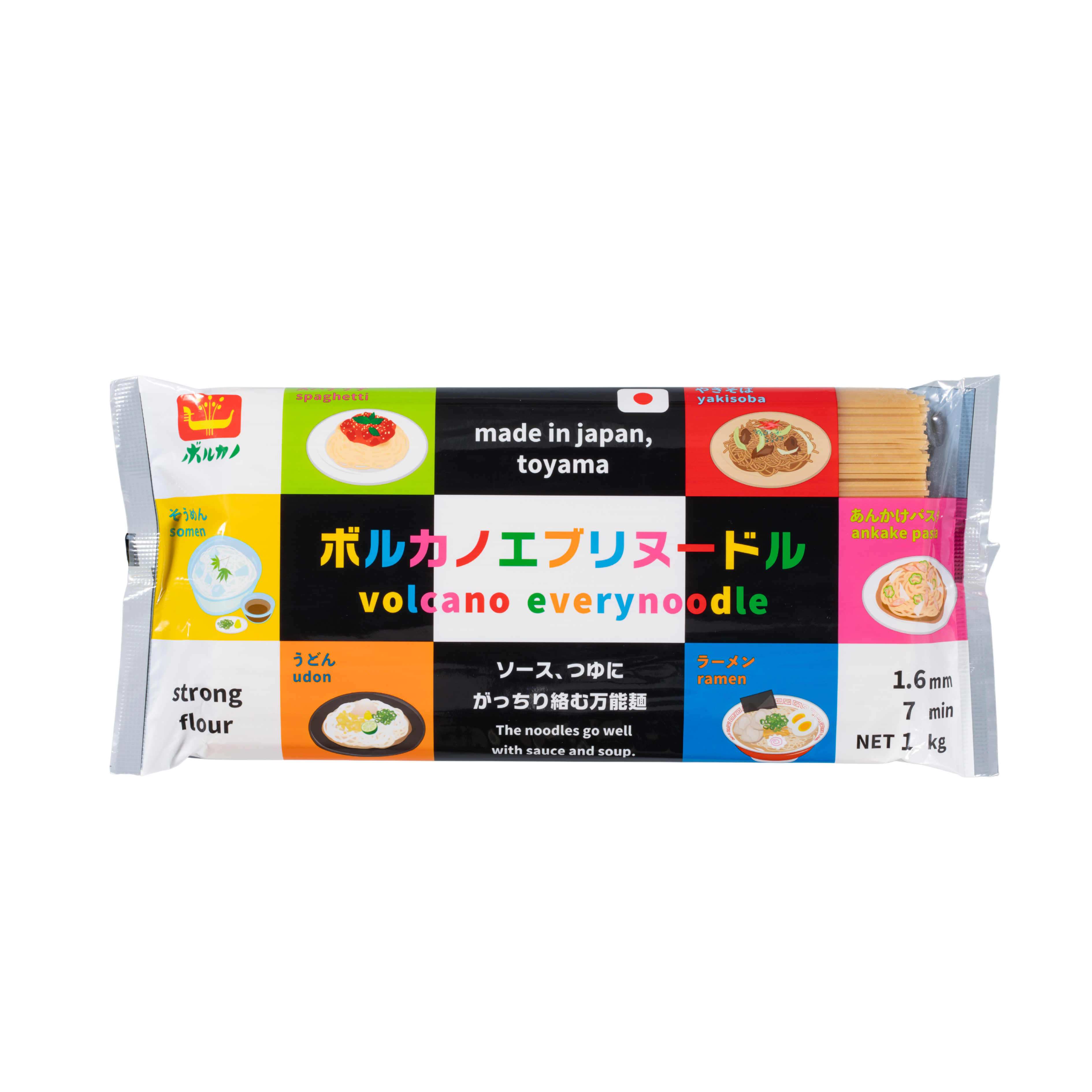 ボルカノエブリヌードル　1.6ｍｍ　1kg