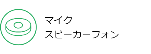 マイク・スピーカーフォン