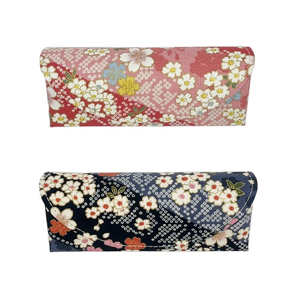 【日本製】かのこ桜　メガネケース(スリム)