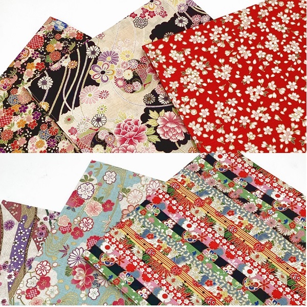 【日本製】花かんざし小風呂敷