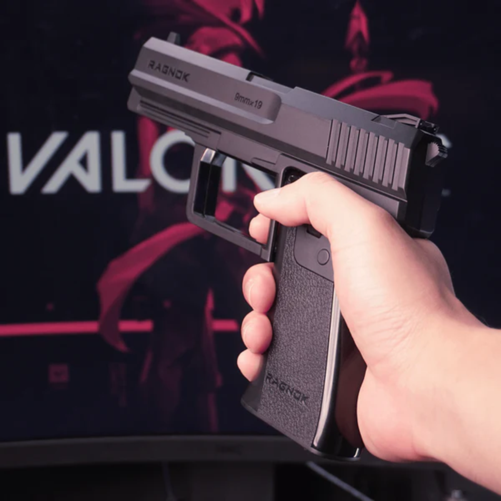 Ragnok FireGrip ゲーミング ガンマウス 銃型 FPS TPS ｜PC対応（有線/2.4G）｜振動＆ラピッドファイア｜交換用シルバートリガー付属｜FireGrip Barrel Kit 付属