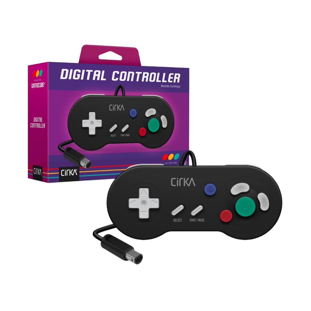 Digital Controller GC™/Wii™対応有線コントローラ|ブラック