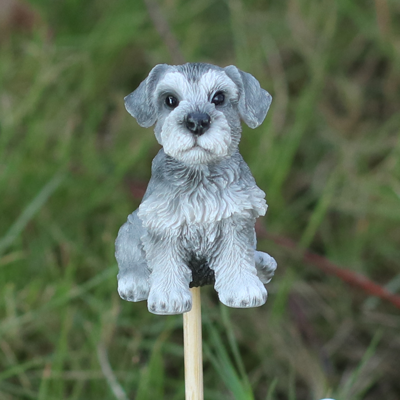 シュナウザーガーデンピック