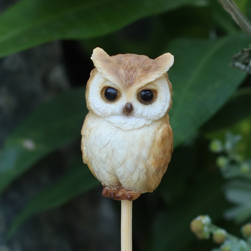 ミミズクガーデンピック