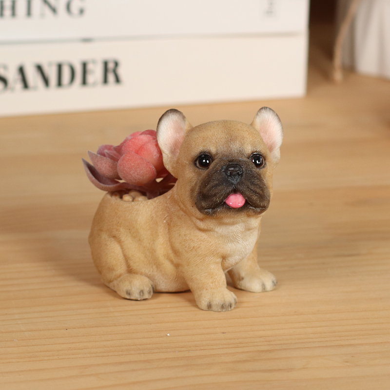 アニマルフェイクグリーンフレンチブルドッグ