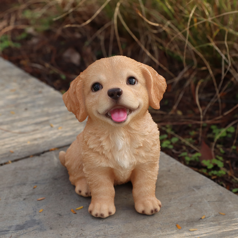 お座りにっこり ゴールデンレトリバー