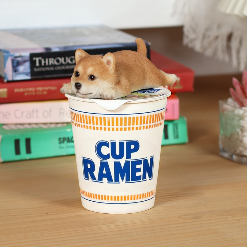 うつぶせ柴犬 マグネット