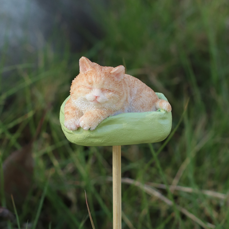 おやすみブリティッシュショートヘアガーデンピック