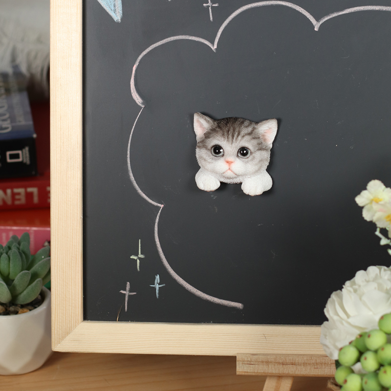 フェイスマグネットサバトラ猫