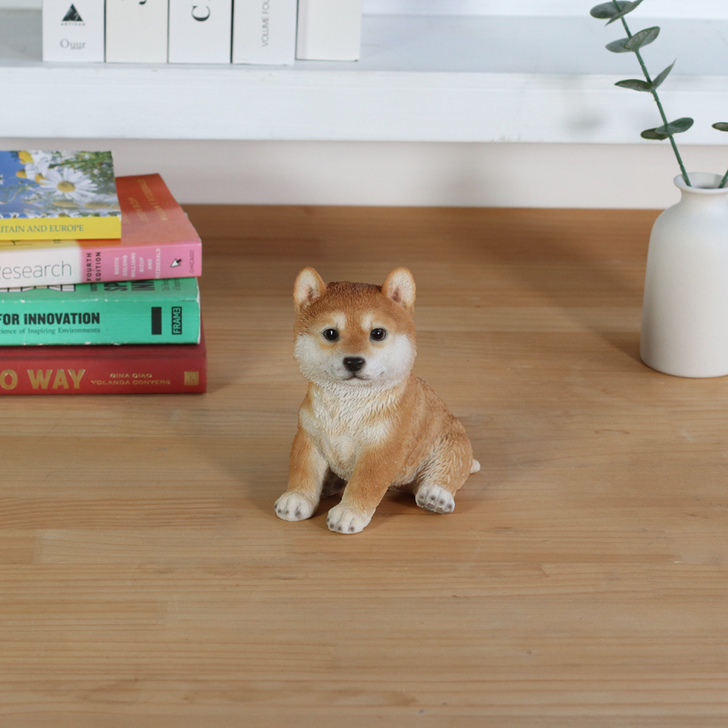 お座り柴犬（小）