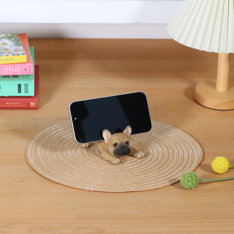 ふせフレンチブルドッグ スマホスタンド