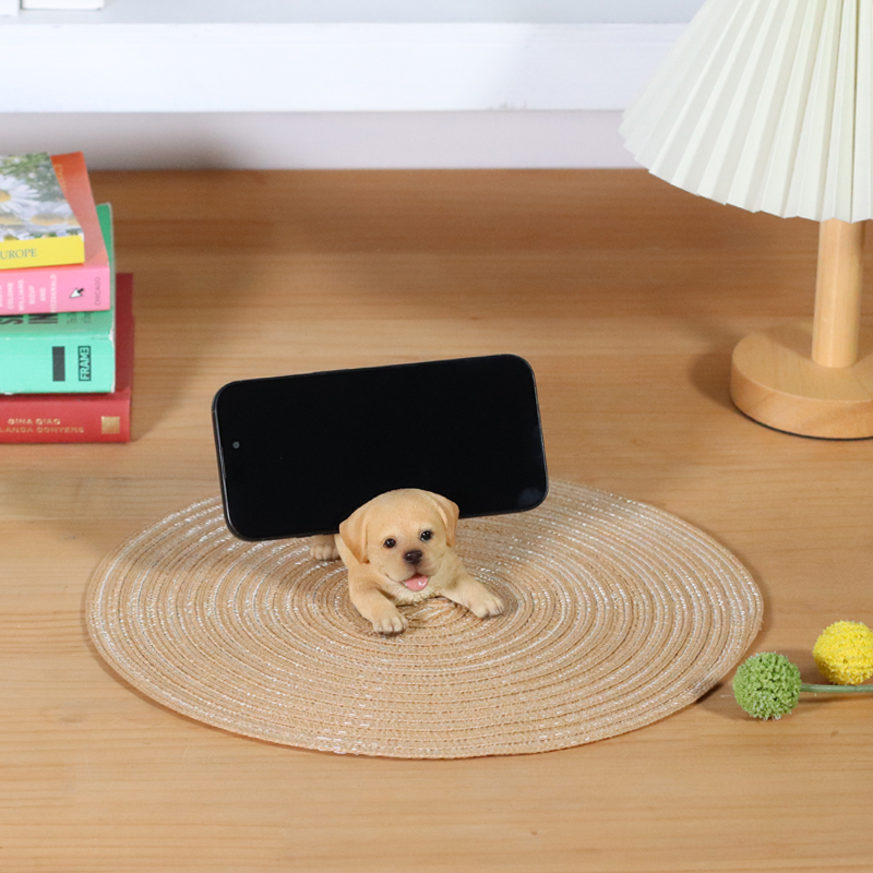 ふせラブラドール　スマホスタンド
