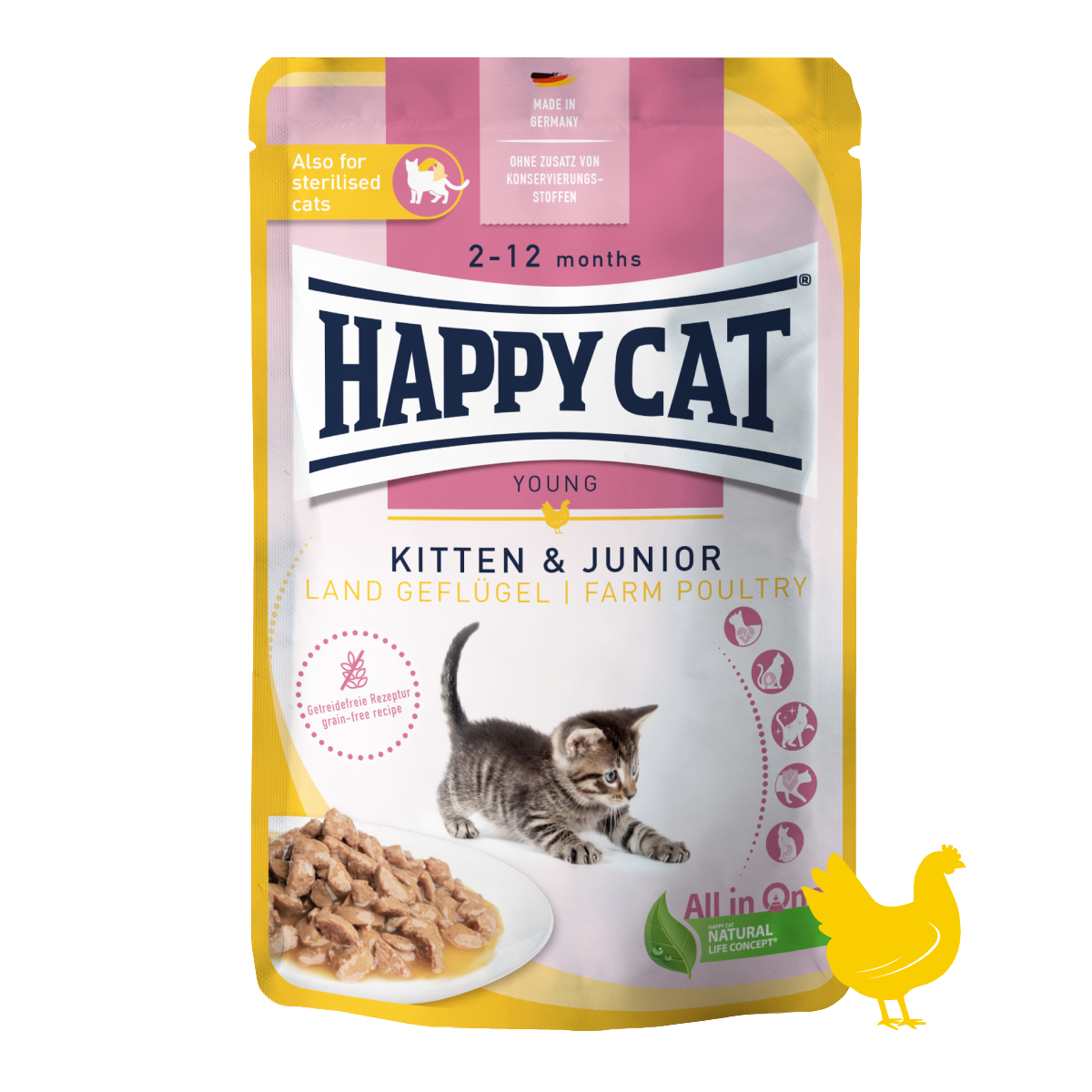 キトン＆ジュニア 平飼いチキン （子猫）