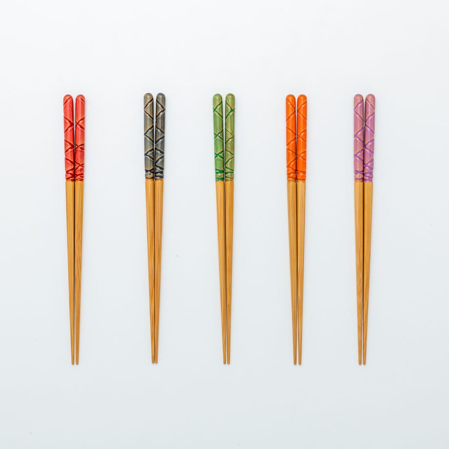 クリスタル亀甲箸