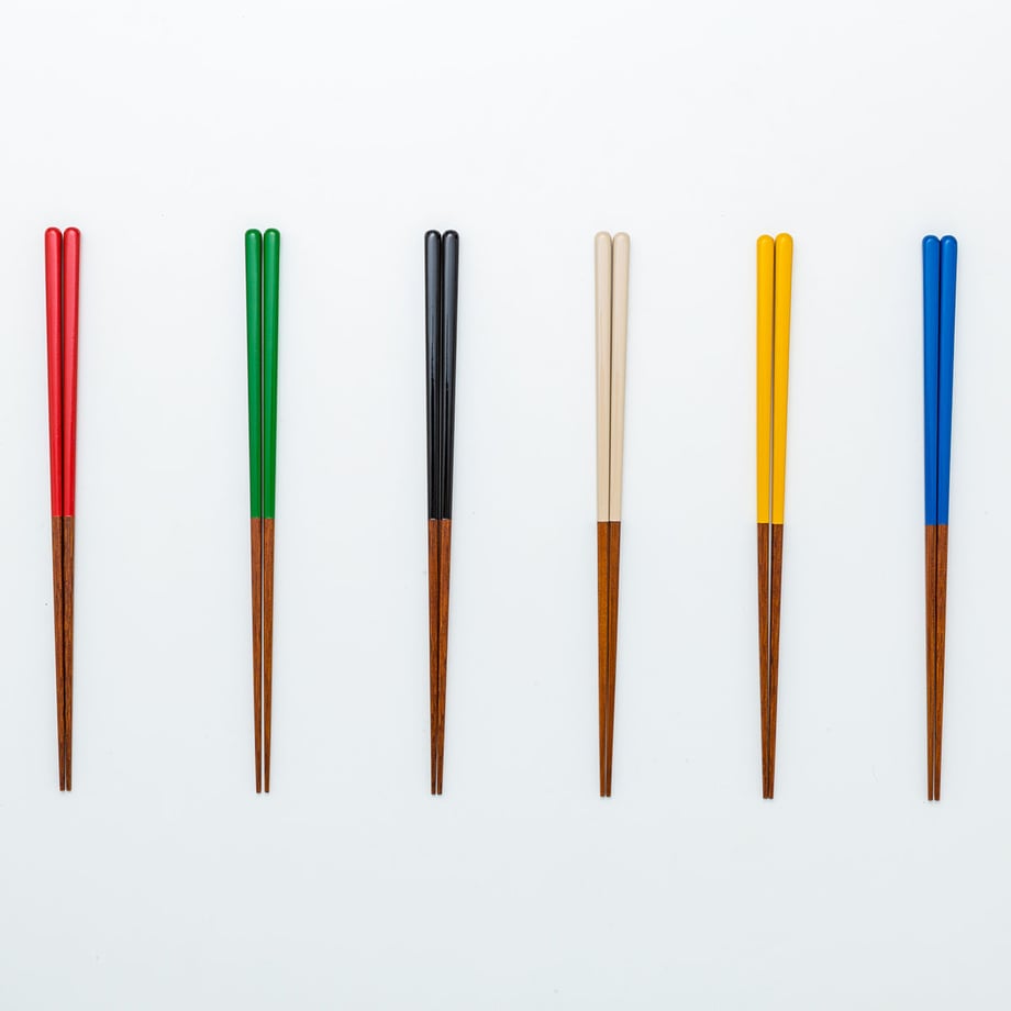 うるしカラー角箸23.5cm